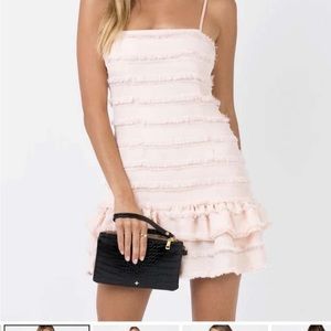 Princess Polly Light Pink Mini Dress Size 4